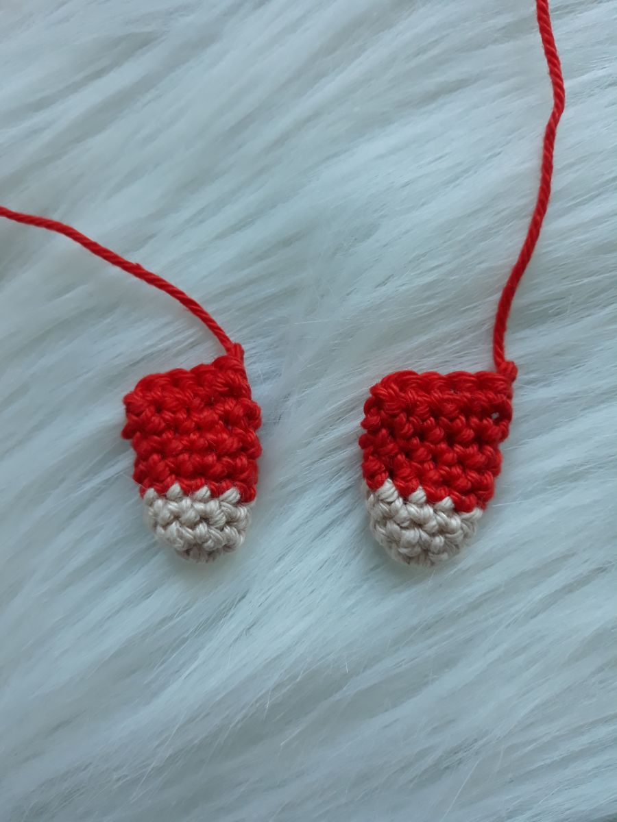 Blog-Inhaltsbild für 'Weihnachtswichtel, kostenlose Häkelanleitung'