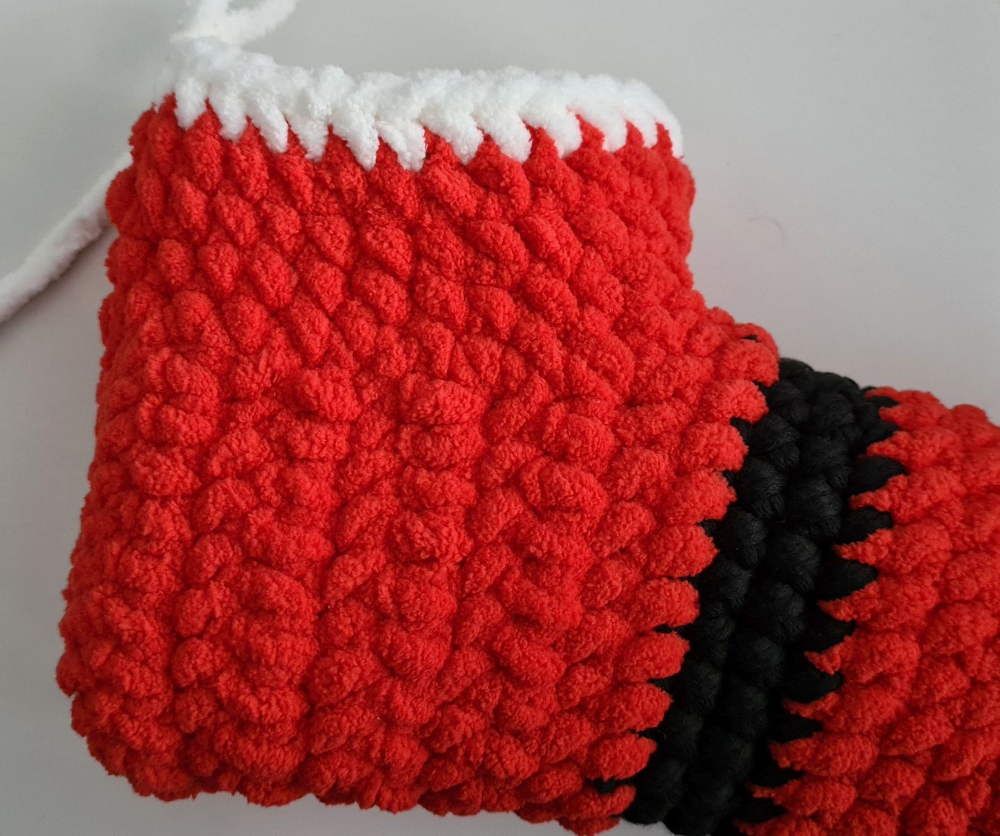 Blog content image for 'Free crochet pattern christmas shoes'