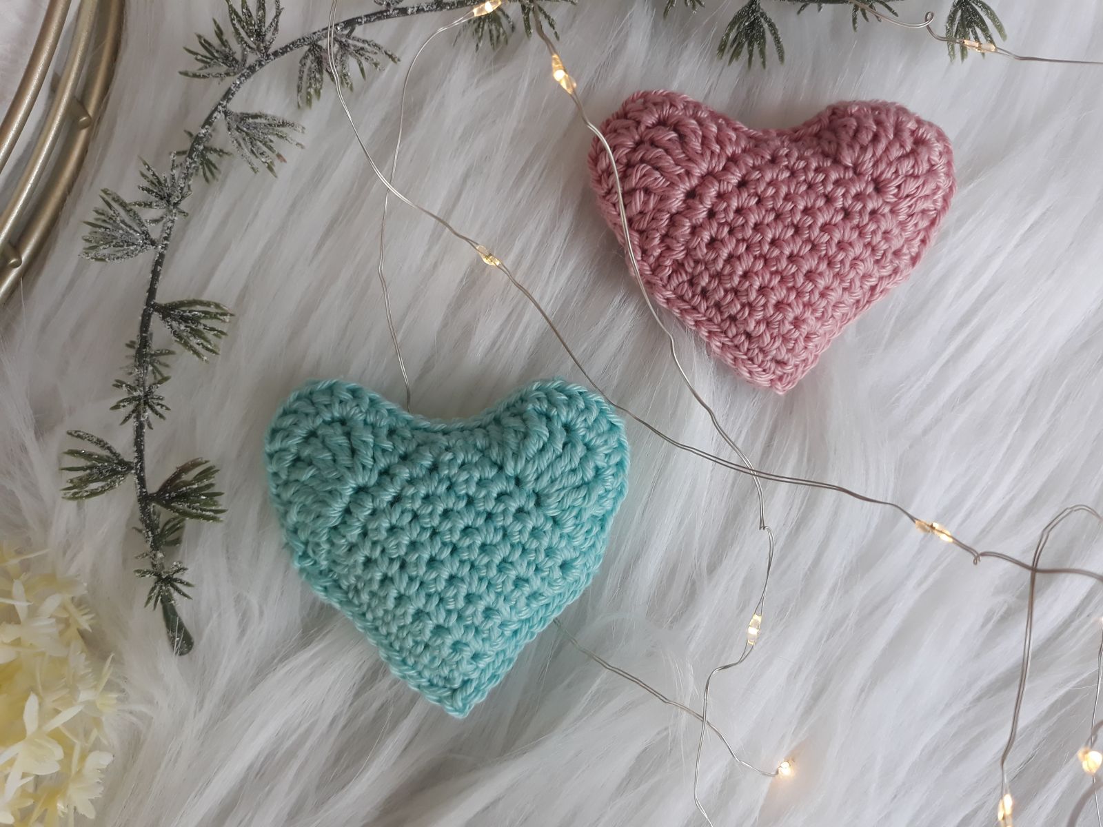 Blog-Inhaltsbild für 'Valentinsherz, Häkelanleitung'