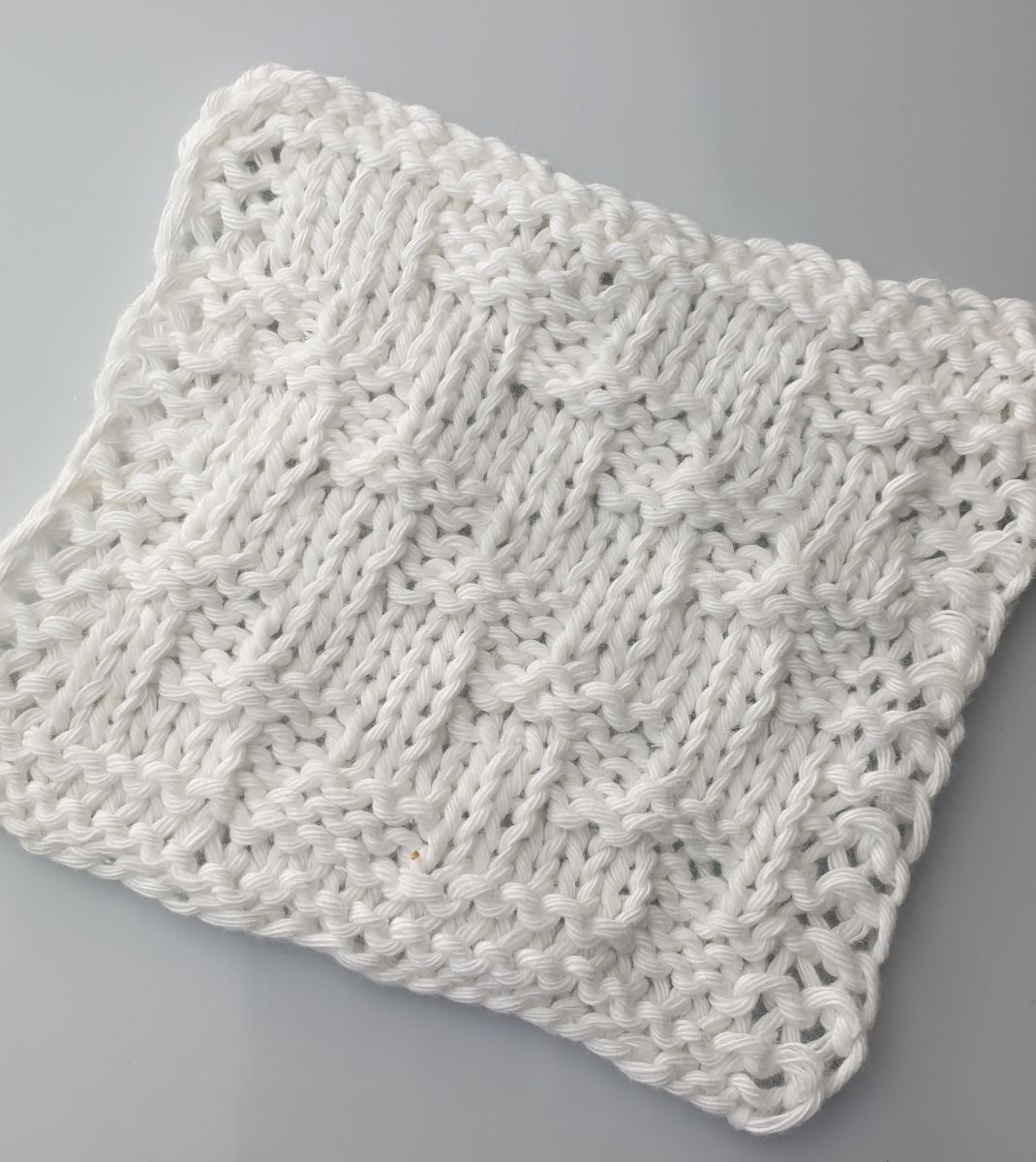 Blog-Inhaltsbild für 'Gratis Strickanleitung Patches Nr 16 -25 für Patchwork Decke'