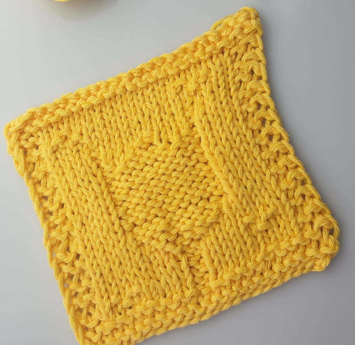 Blog content image for 'Free Knitting Pattern for Patchwork Blanket patches 16 - 25'