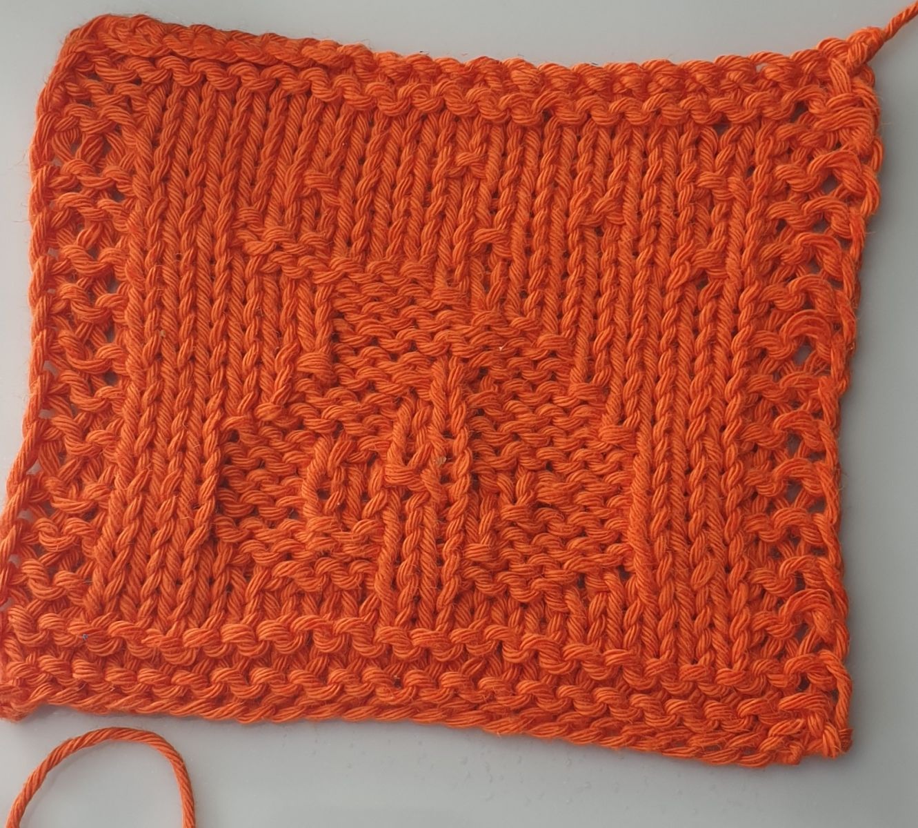 Blog content image for 'Free Knitting Pattern for Patchwork Blanket patches 16 - 25'