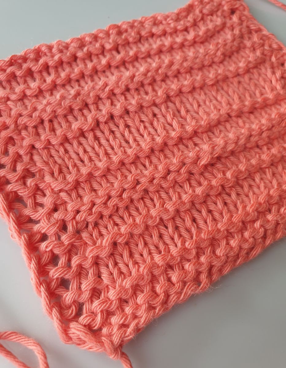 Blog content image for 'Free Knitting Pattern for Patchwork Blanket patches 16 - 25'