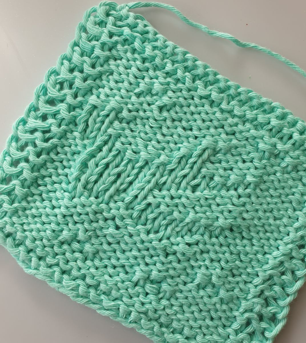 Blog-Inhaltsbild für 'Gratis Strickanleitung Patches Nr 26 - 30 für die Patchwork Decke'