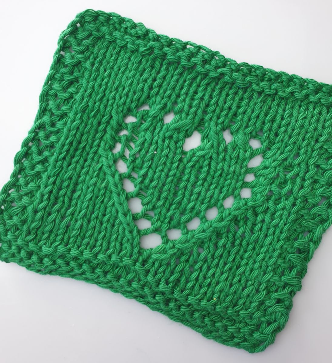 Blog-Inhaltsbild für 'Gratis Strickanleitung Patches Nr 16 -25 für Patchwork Decke'