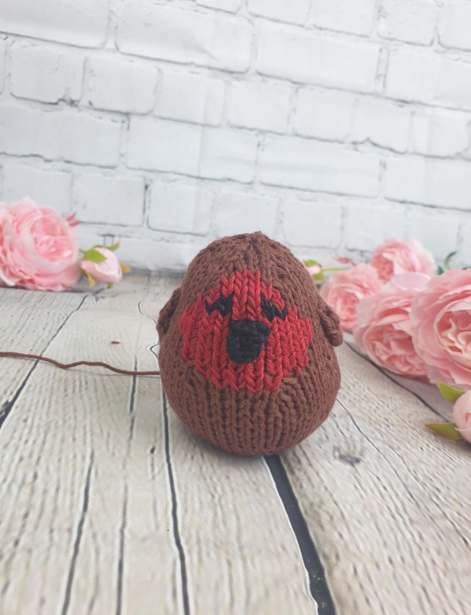 Blog-Inhaltsbild für 'Kostenlose Strickanleitung für ein Robin Schmusetuch'