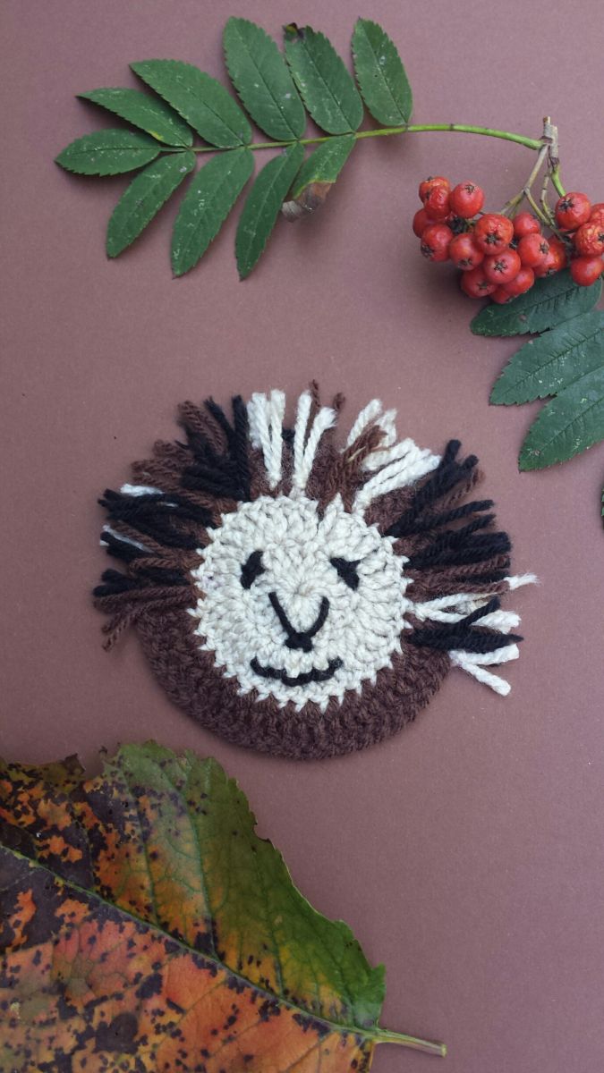 Blog-Inhaltsbild für 'Kleines herbstliches Igel-Dekoelement'