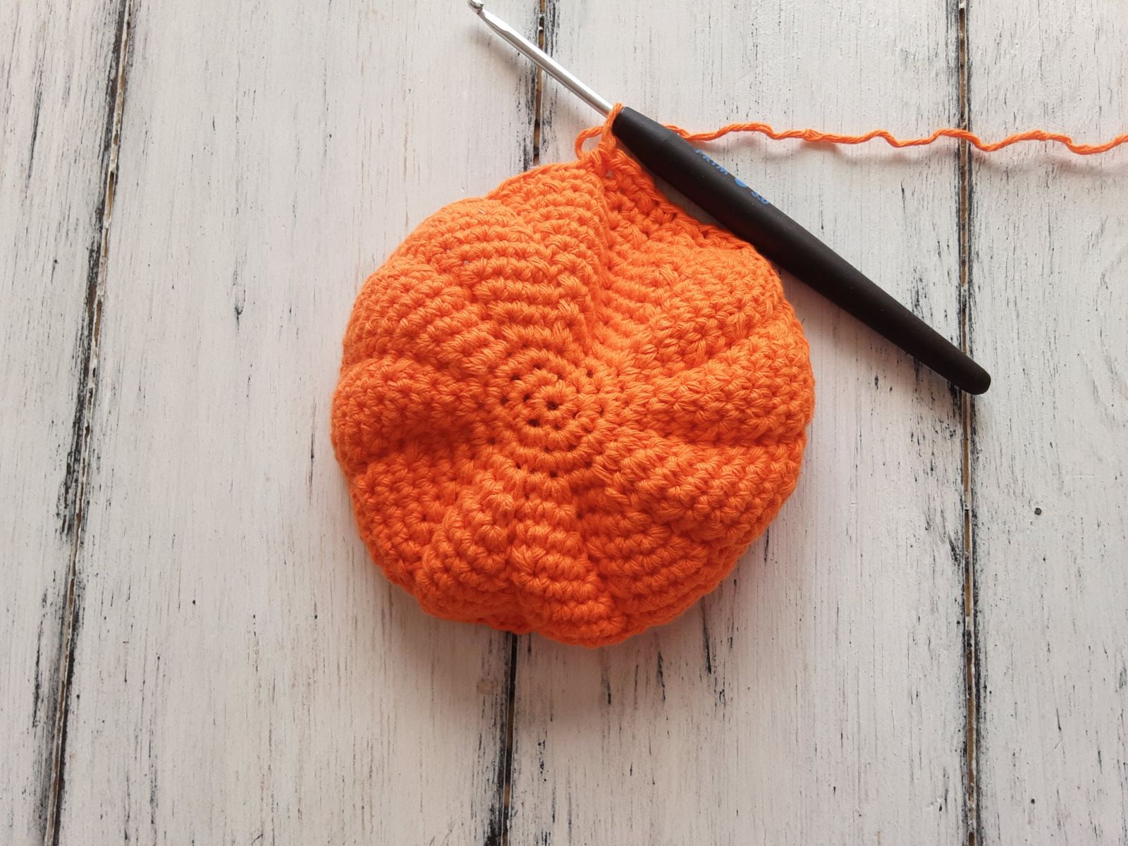 Blog content image for 'Free Crochet Pattern for Pumpkin House'