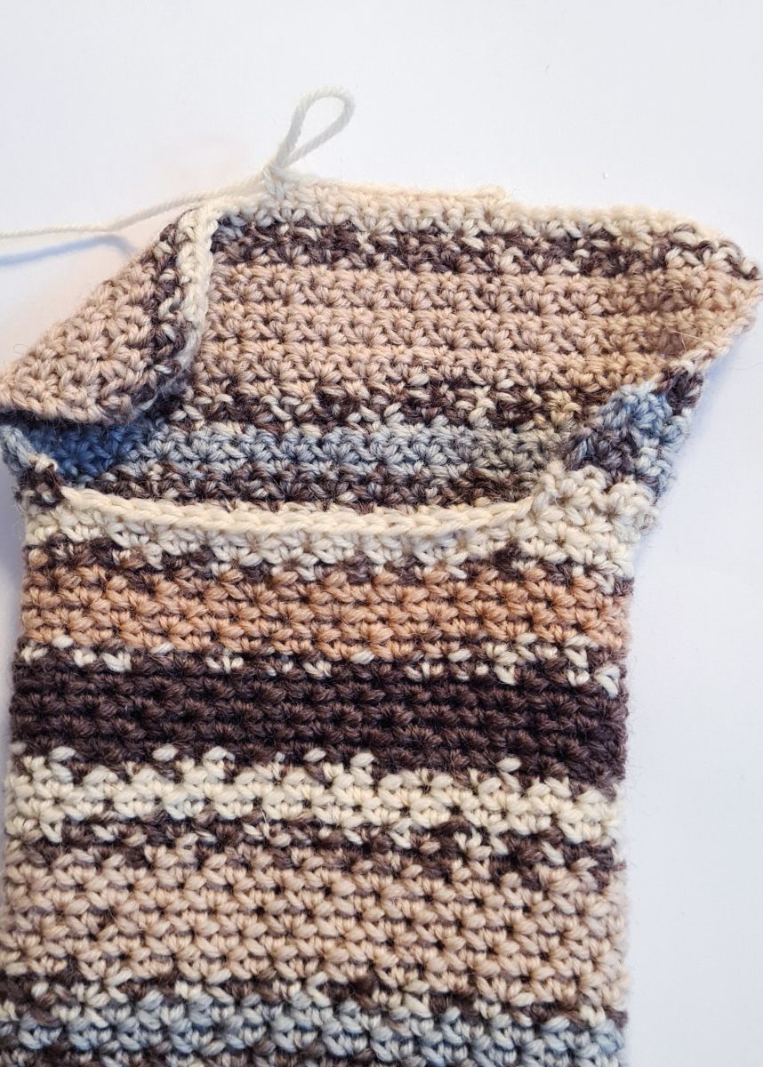 Blog-Inhaltsbild für 'Kostenlose Häkelanleitung Ringelsocken Gr. 36-43'