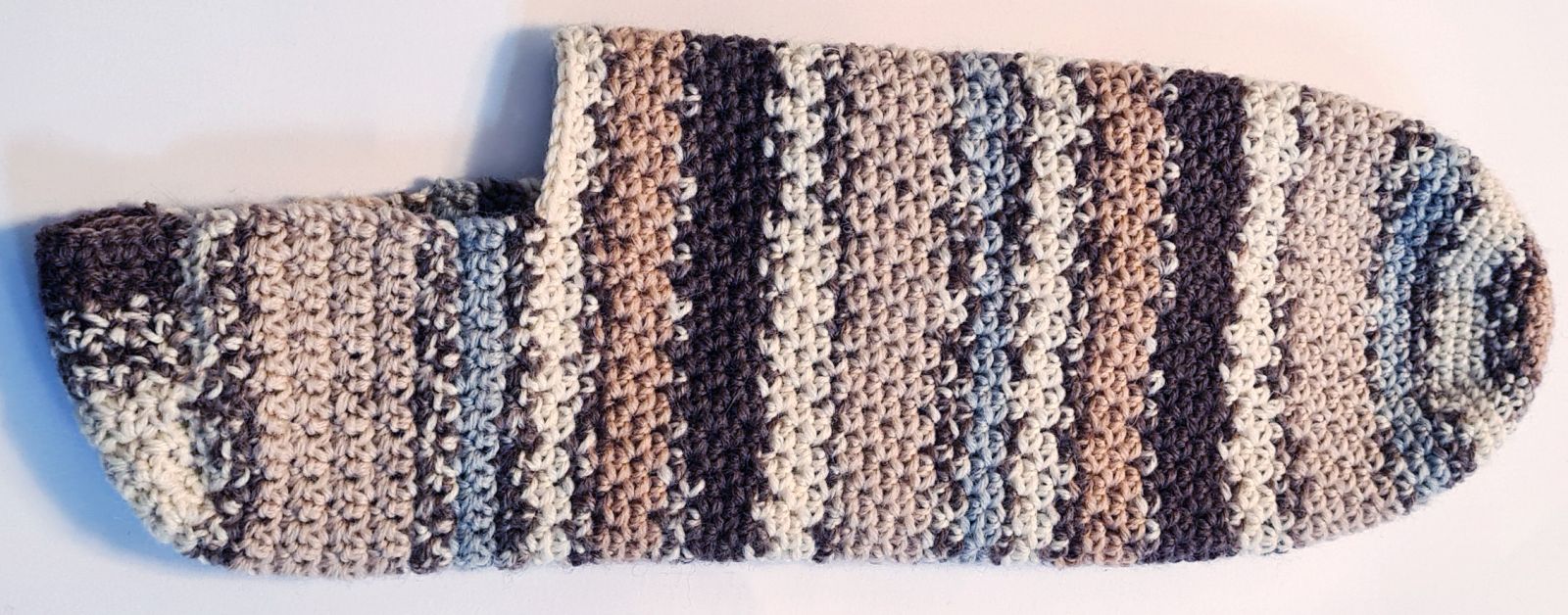 Blog-Inhaltsbild für 'Kostenlose Häkelanleitung Ringelsocken Gr. 36-43'