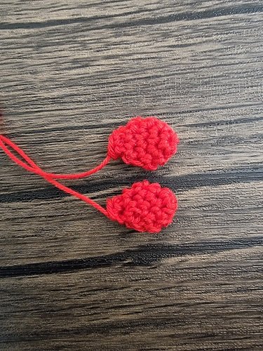 Blog-Inhaltsbild für 'Kostenlose Häkelanleitung für einen Weihnachtsbaum Schlüsselanhänger '