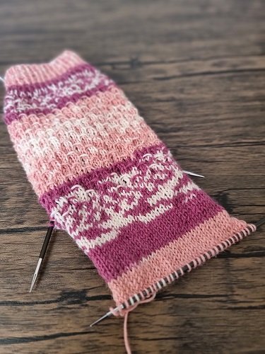 Blog-Inhaltsbild für 'Kostenlose Strickanleitung für Norwegersocken'