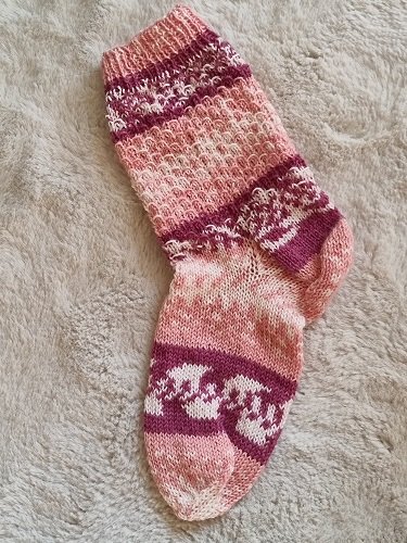 Blog-Inhaltsbild für 'Kostenlose Strickanleitung für Norwegersocken'