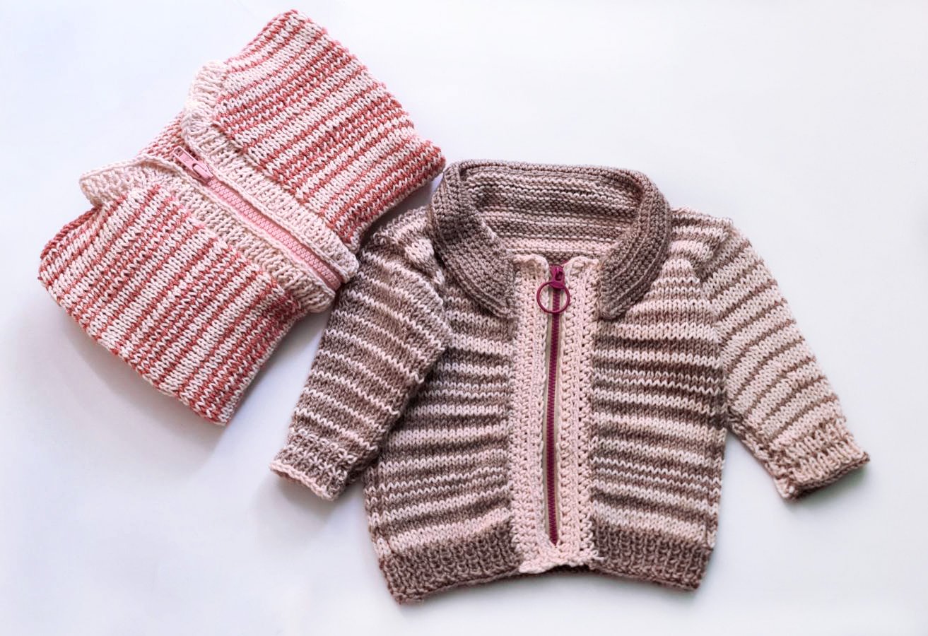 Blog-Inhaltsbild für 'Kinder Strickjacke "Dora"'