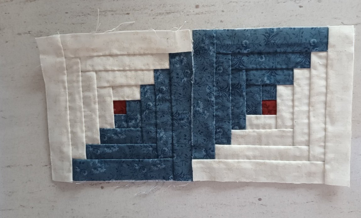 Log Cabin Block, Block pattern, Log Cabin Block zeichnen, Log Cabin Quilt, Quilt Design, Log Cabin Varianten, patchwork