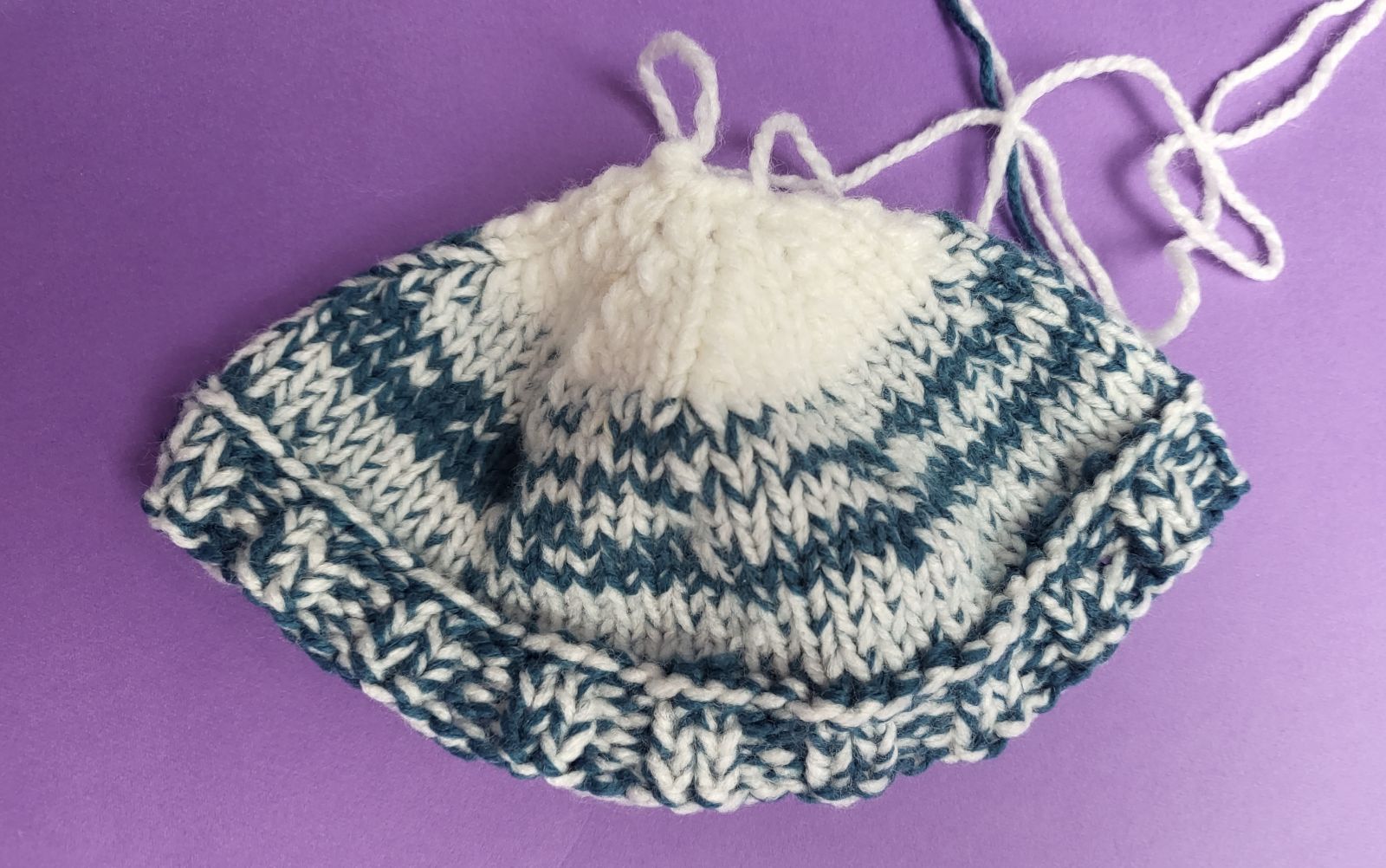 Blog content image for 'Snowman knit pattern'