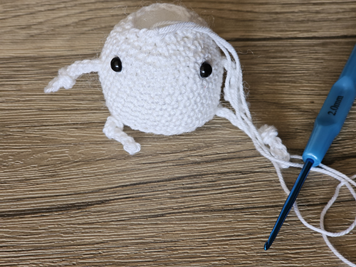 Blog-Inhaltsbild für 'Kostenlose Häkelanleitung Kleiner Hasen Amigurumi'