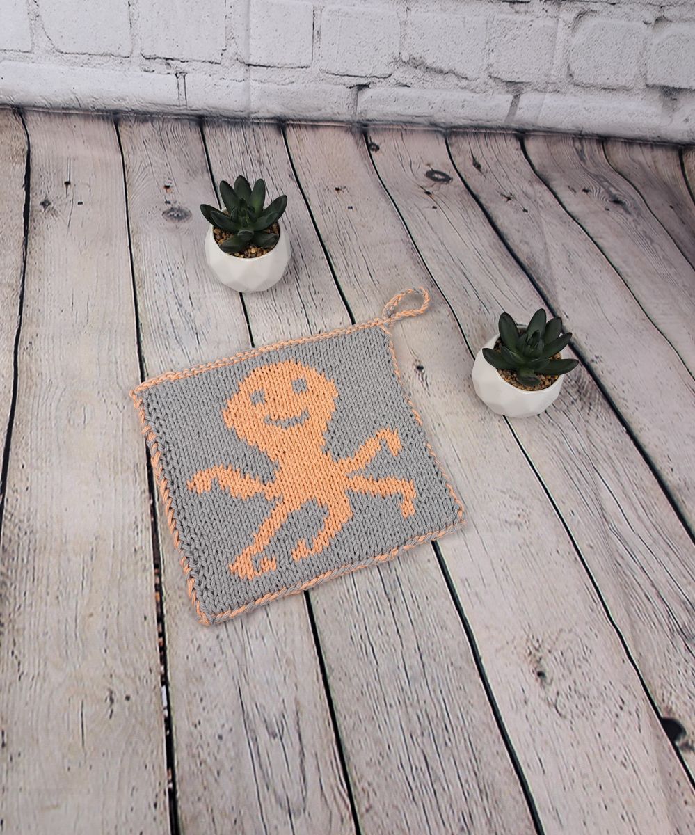 Blog content image for 'Free Octopus Potholder Knitting Pattern'