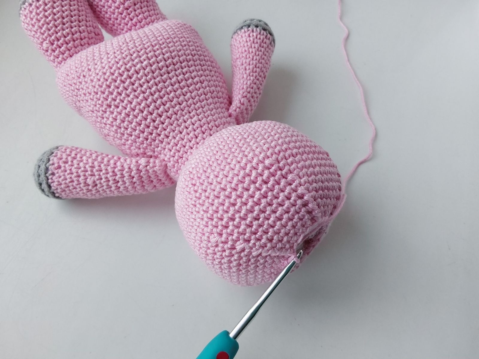 Blog content image for 'Free Crochet Pattern for Elephant Amigurumi'