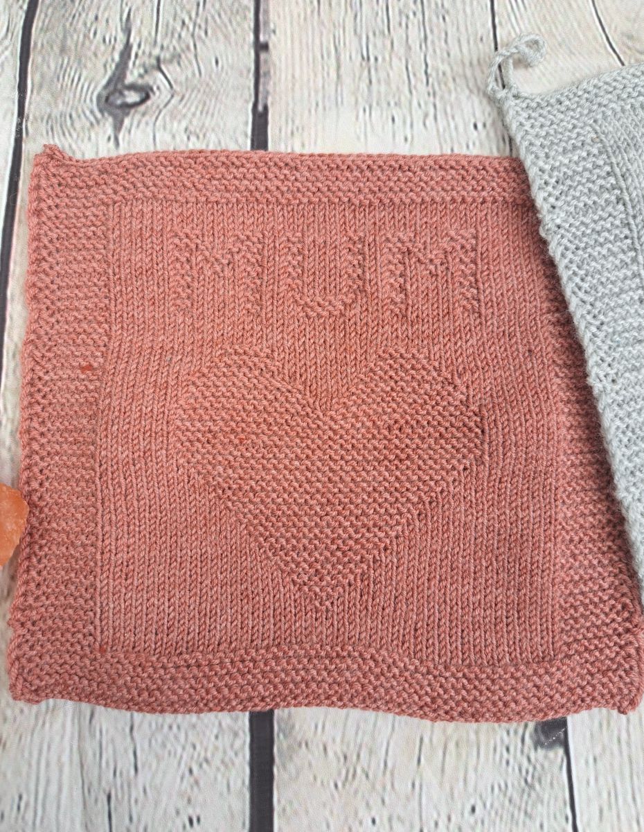 Blog-Inhaltsbild für 'Gratis Strickanleitung Mum und Dad Waschlappen'