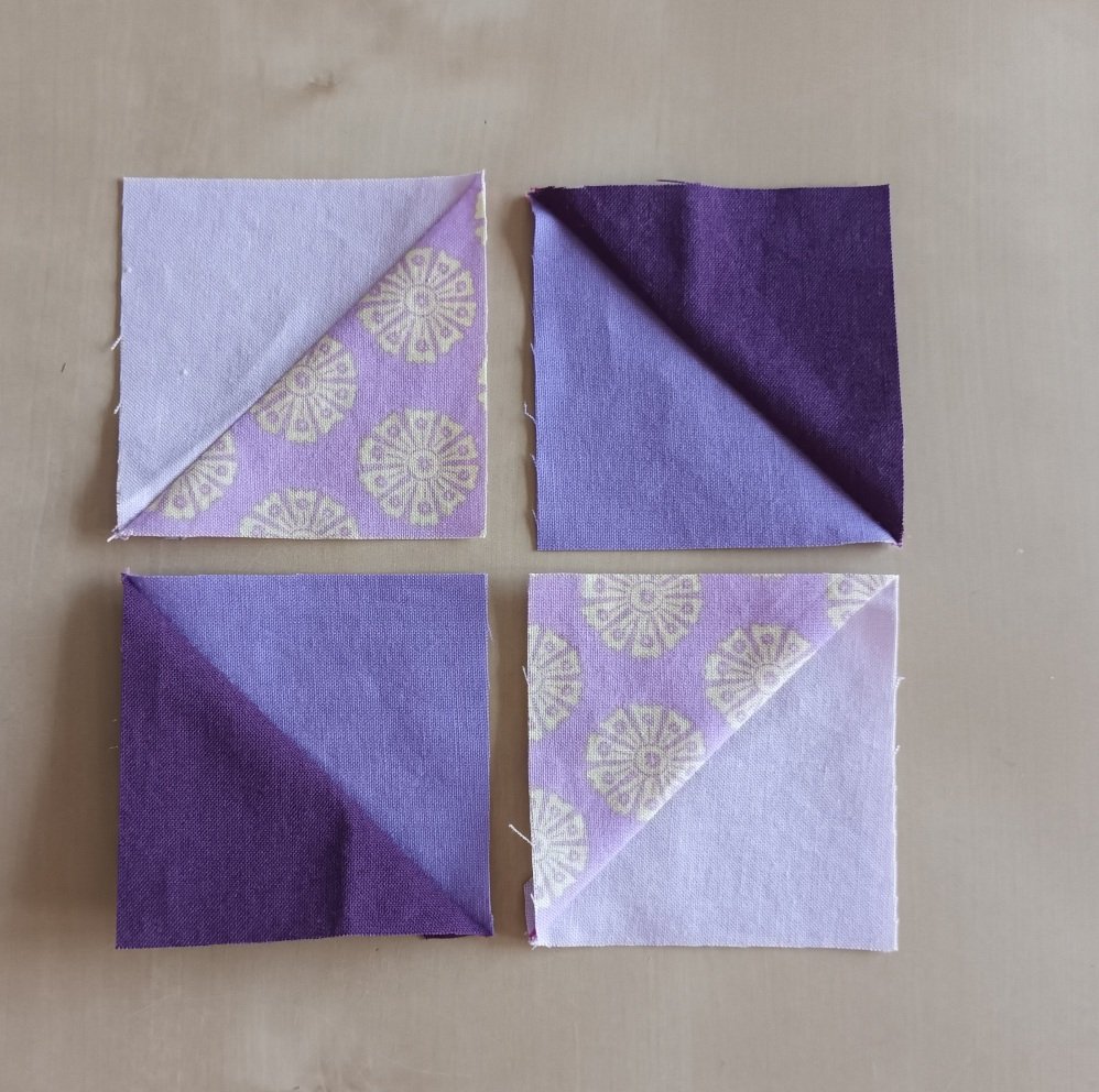 Sampler Quilt, traditionelle Patchwork Blöcke, einfache Patchwork Muster, Sampler, Upcycling, Recycling