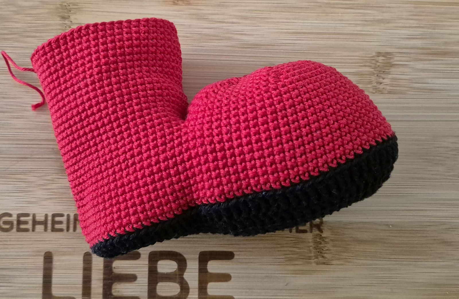 Blog content image for 'Free St. Nicholas Boot Crochet Pattern - Simple and Fast!'