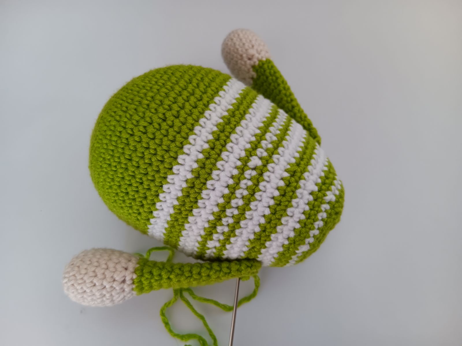 Blog-Inhaltsbild für 'Wichtel häkeln. Kostenlose Häkelanleitung für Karottenwichtel'