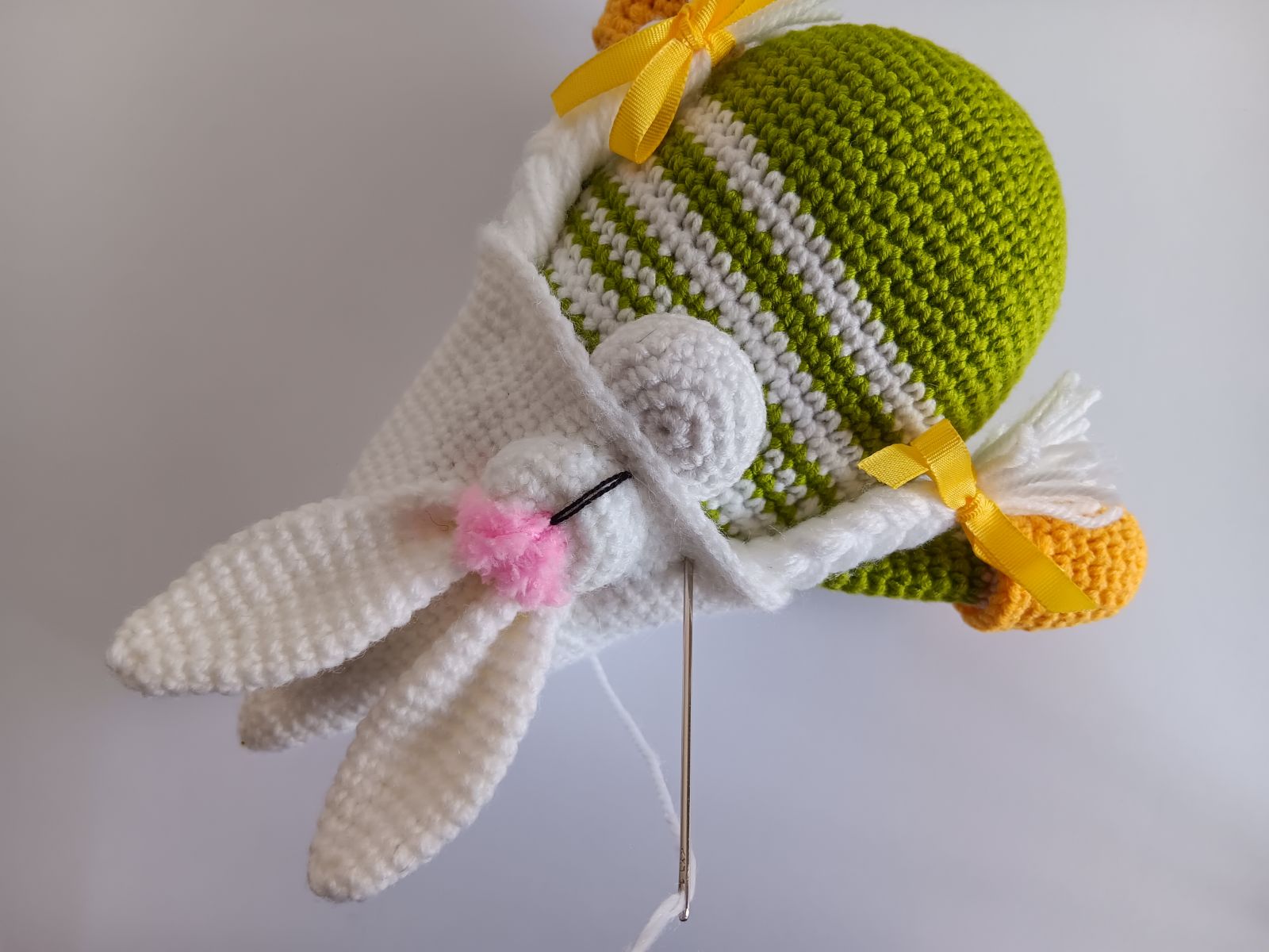 Blog-Inhaltsbild für 'Wichtel häkeln. Kostenlose Häkelanleitung für Fliegenpilzwichtel'