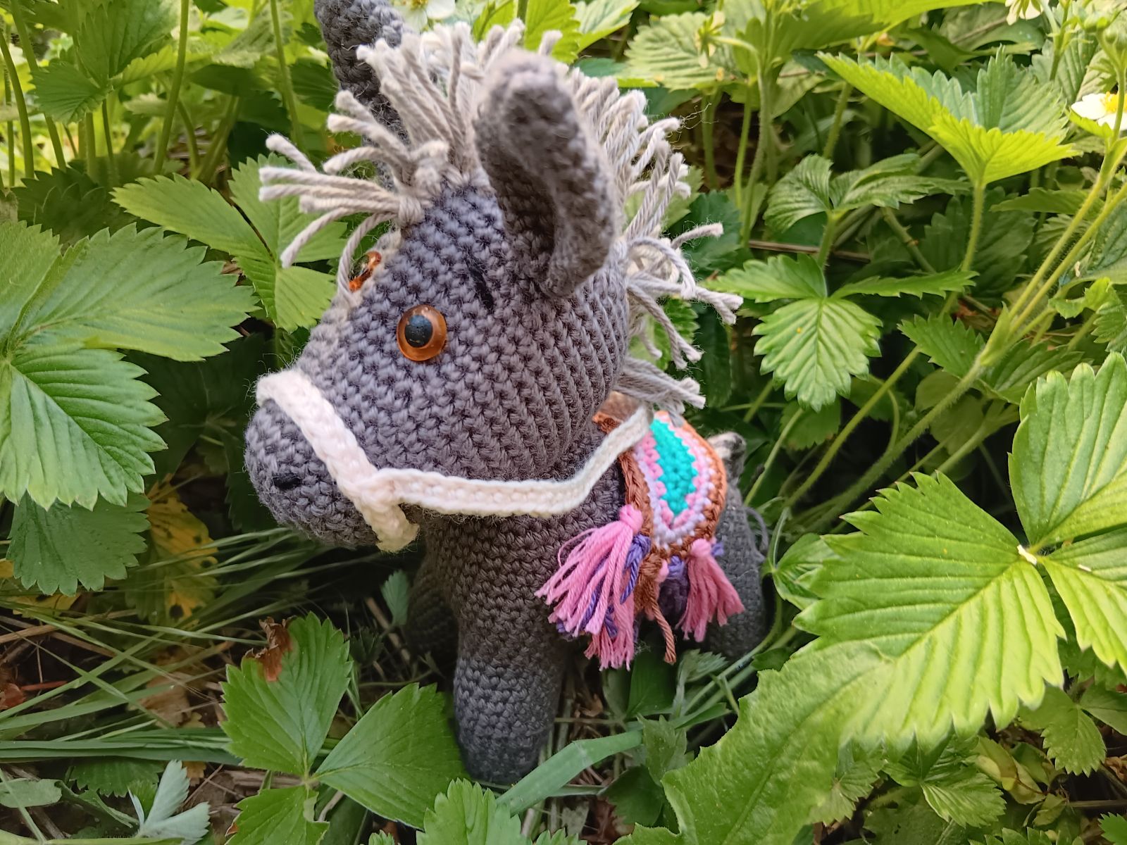 Blog-Inhaltsbild für 'Kuh häkeln. Kostenlose Häkelanleitung'