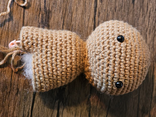 Blog-Inhaltsbild für 'Kostenlose Häkelanleitung für einen kleinen Bären'