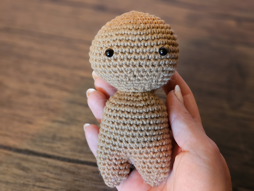 Blog-Inhaltsbild für 'Kostenlose Häkelanleitung für einen kleinen Bären'