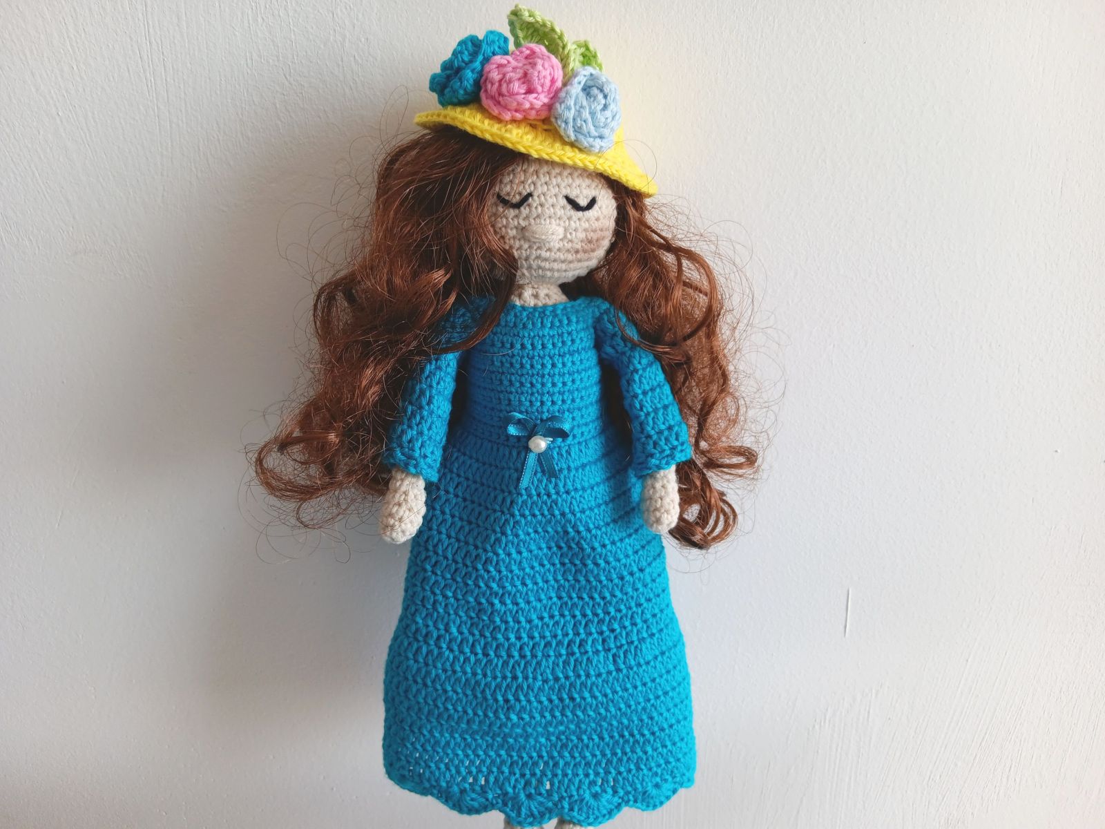 Blog-Inhaltsbild für 'Puppe häkeln. Kostenlose Anleitung'