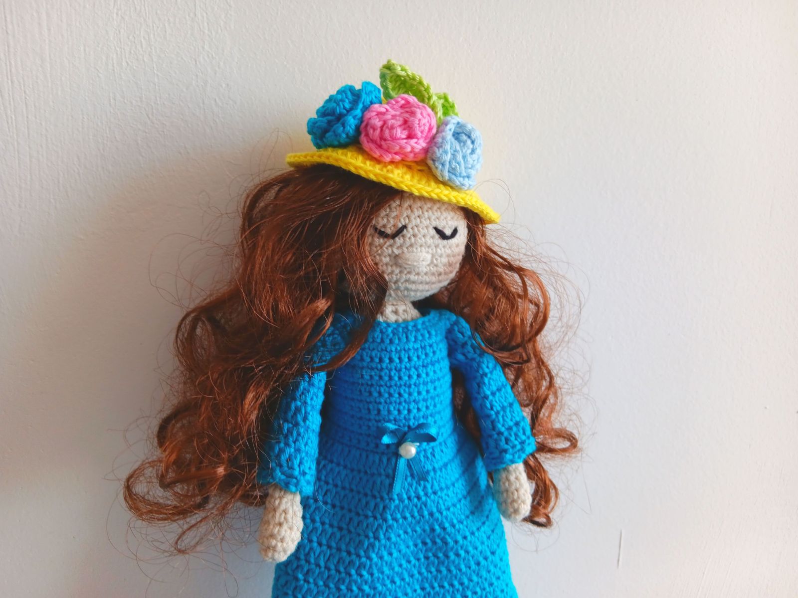 Blog-Inhaltsbild für 'Puppe häkeln. Kostenlose Anleitung'