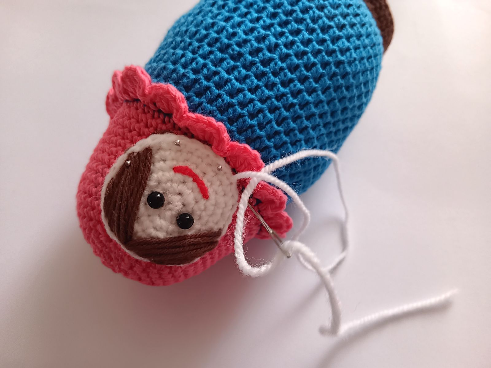 Blog-Inhaltsbild für 'Kostenlose Häkelanleitung für Matroschka Puppe'