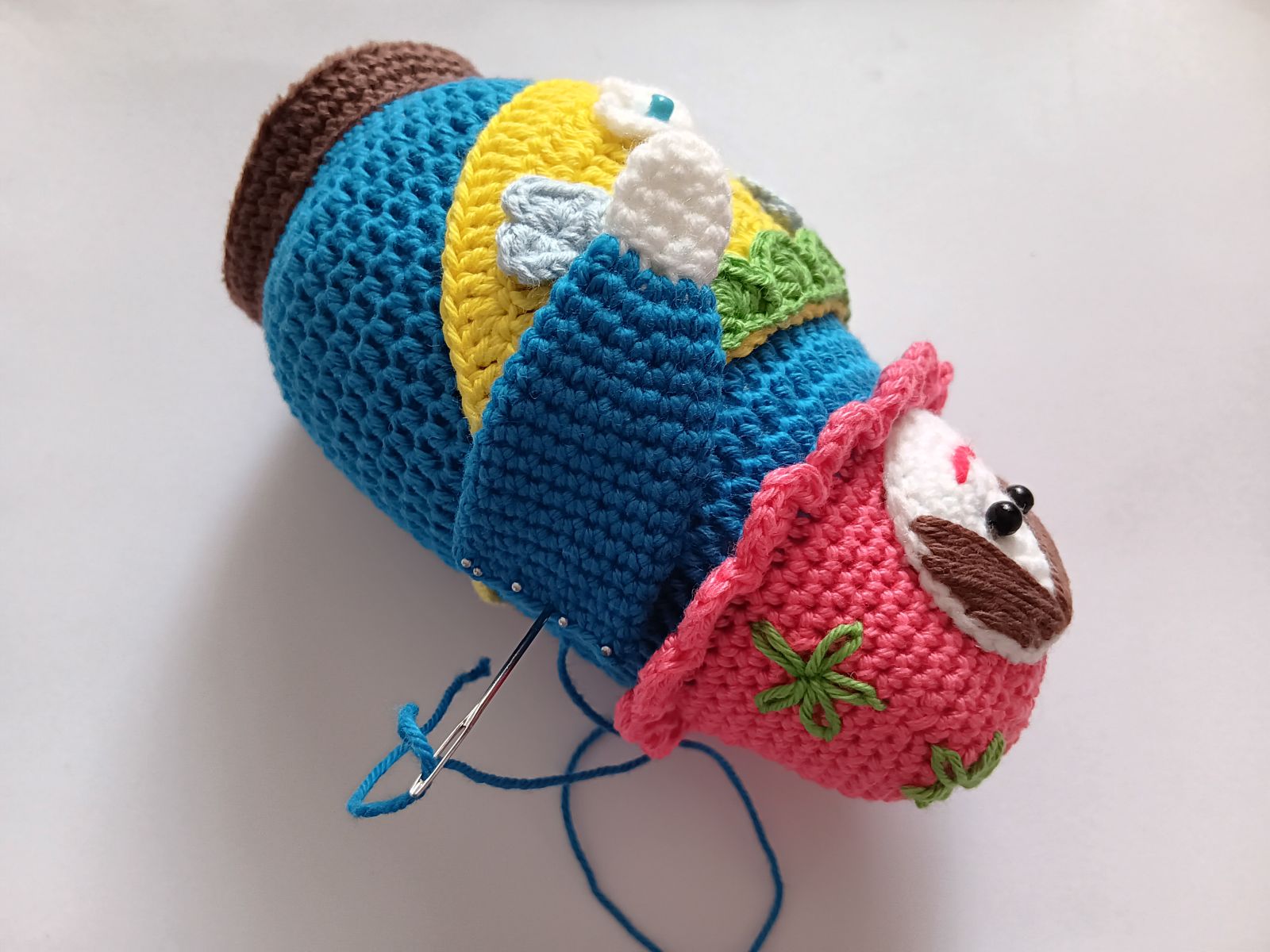 Blog-Inhaltsbild für 'Kostenlose Häkelanleitung für Matroschka Puppe'