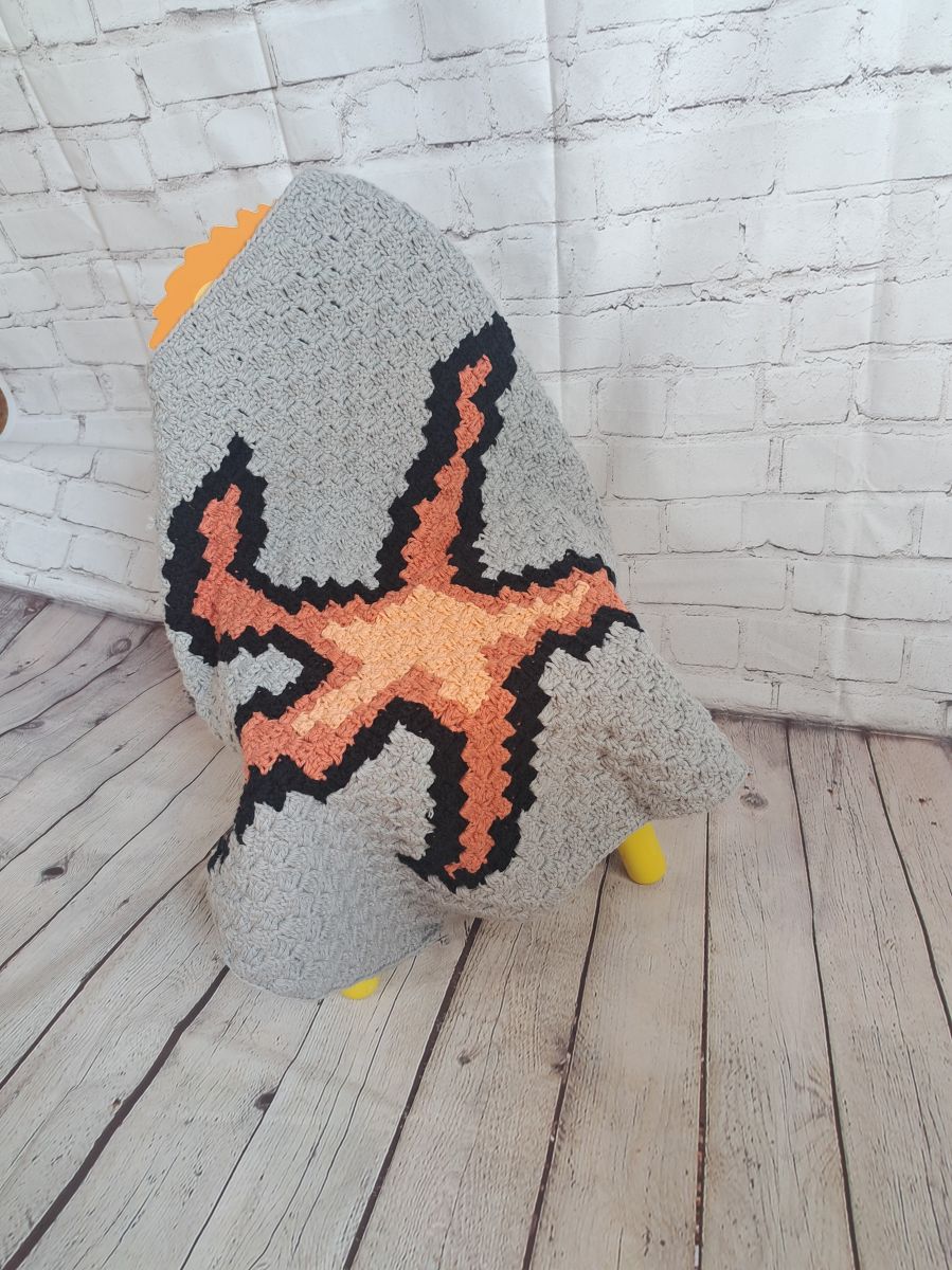 Blog-Inhaltsbild für 'DIY Seestern Babydecke – Häkle dir dein Unikat mit der C2C-Technik'