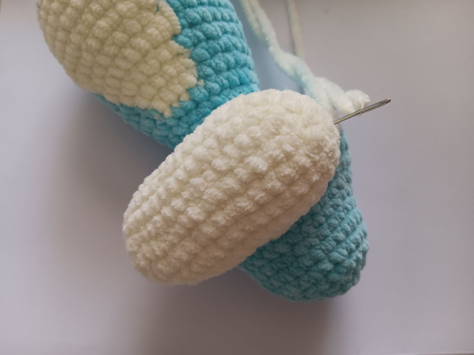 Blog-Inhaltsbild für 'Kostenlose Häkelanleitung für Dino Lulu'