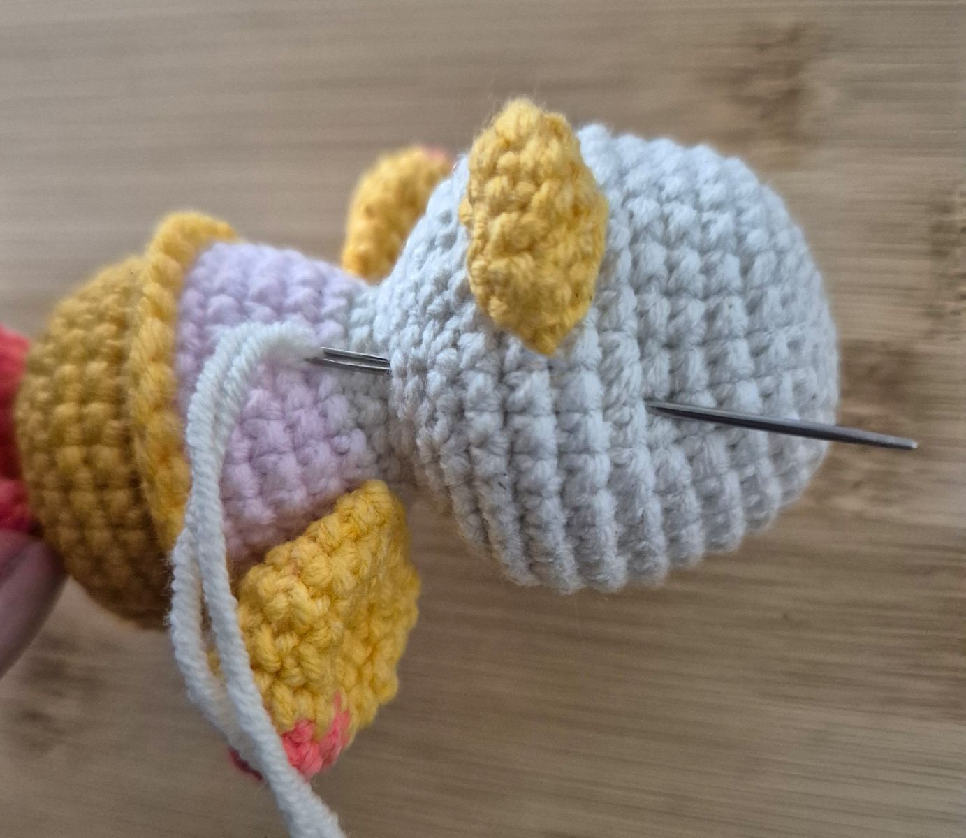 Blog content image for 'Free Crochet Pattern Keychain Duck Mimi'