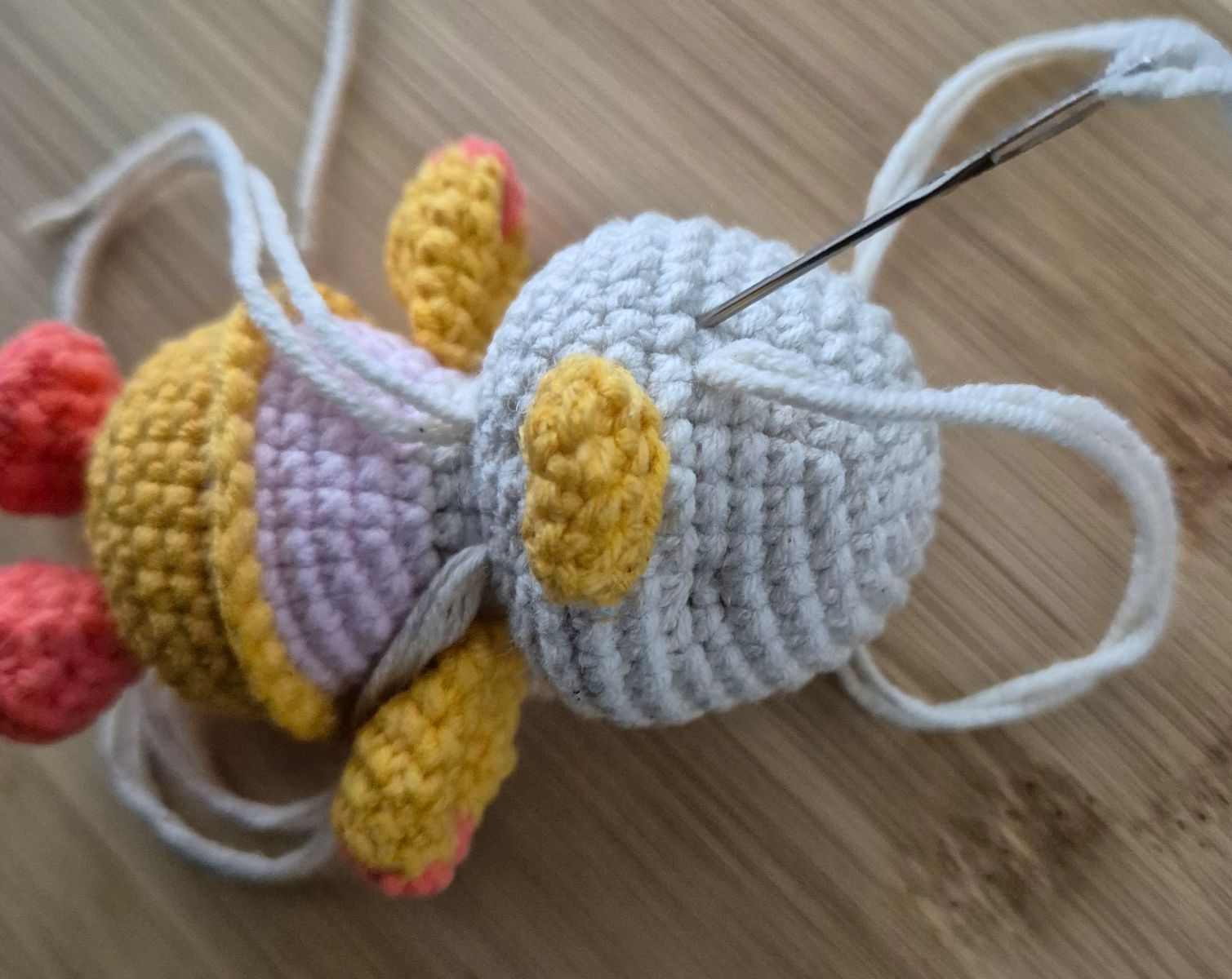 Blog content image for 'Free Crochet Pattern Keychain Duck Mimi'