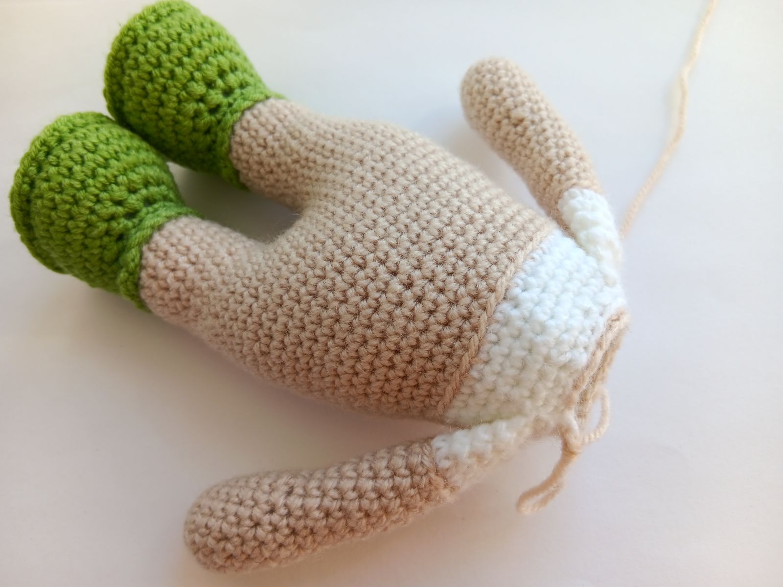 Blog-Inhaltsbild für 'Kostenlose Häkelanleitung für Puppe Orange'