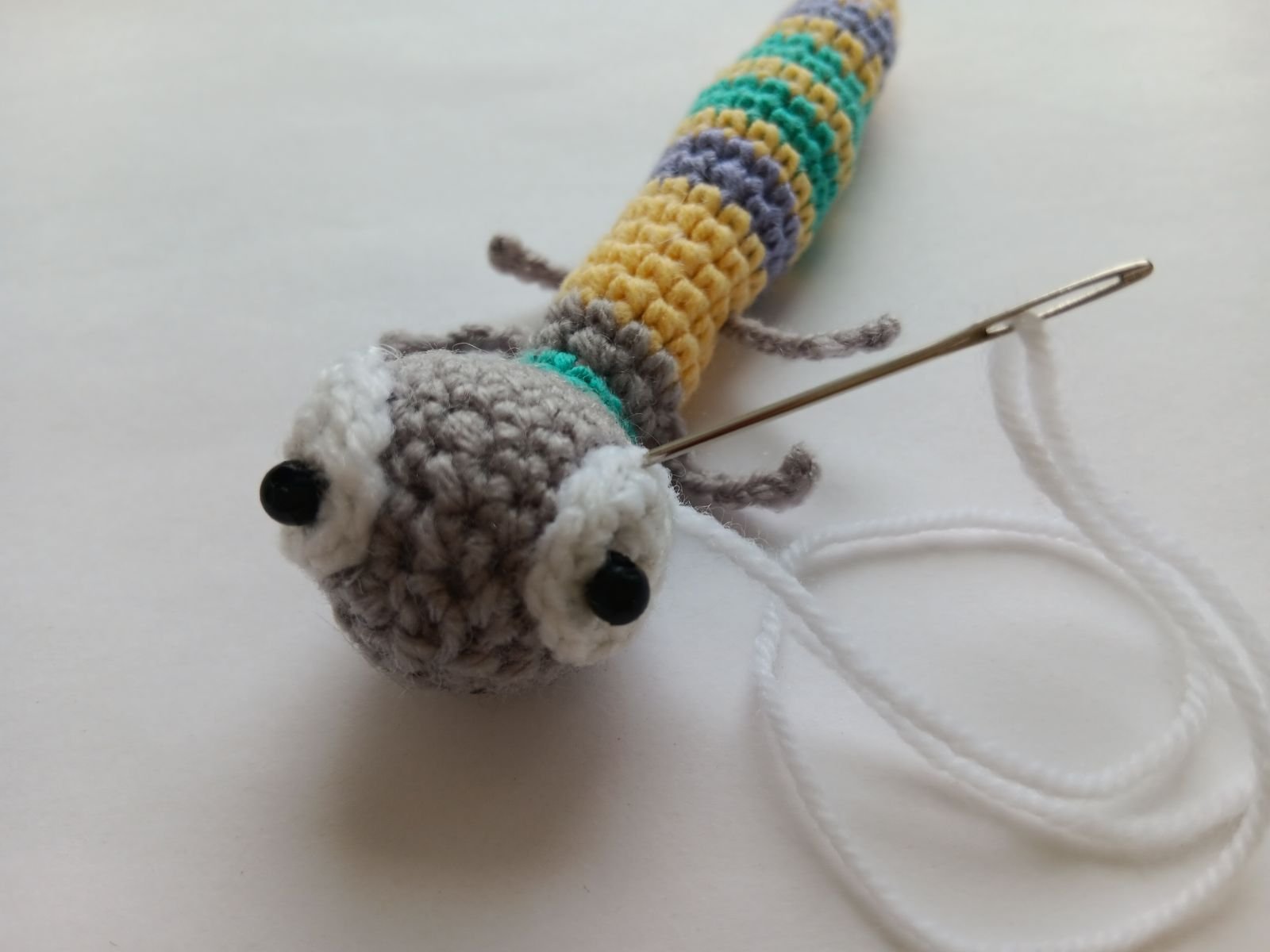 Blog-Inhaltsbild für 'Insekten häkeln. Kostenlose Häkelanleitung'