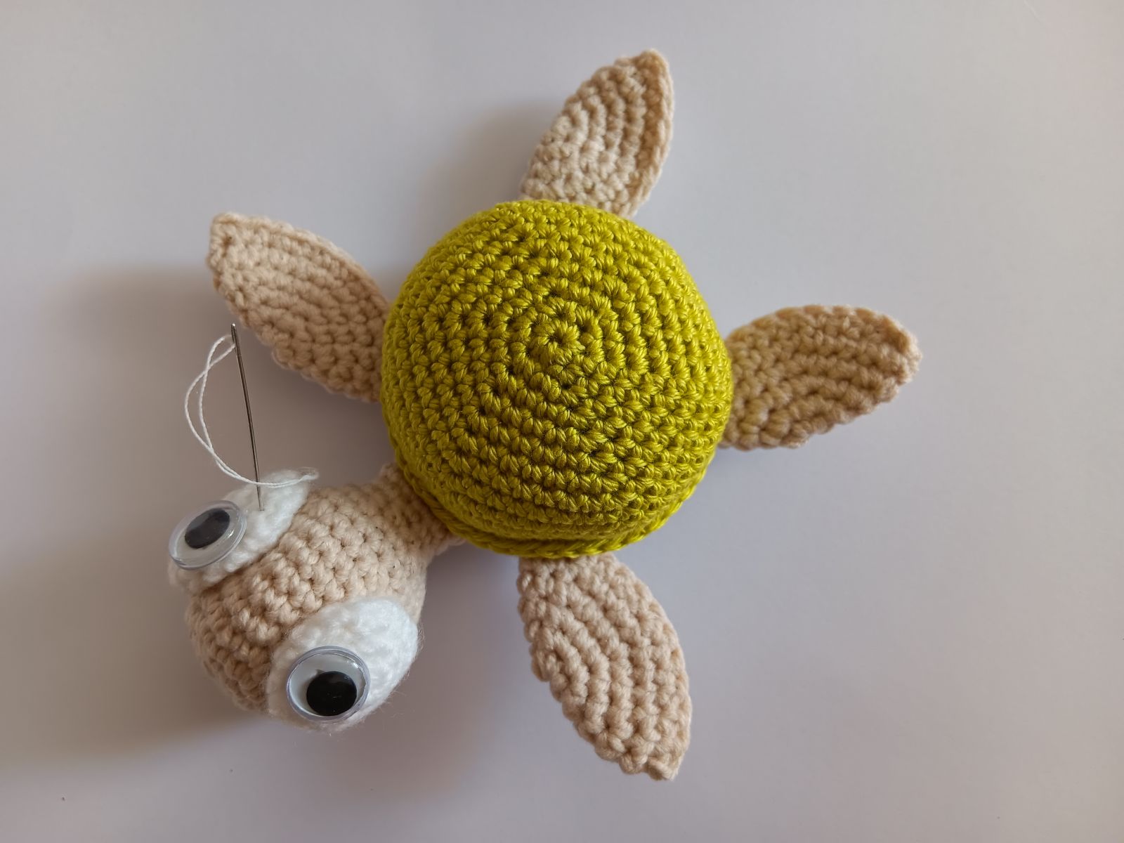 Blog-Inhaltsbild für 'Kostenlose Häkelanleitung Schildkröte'