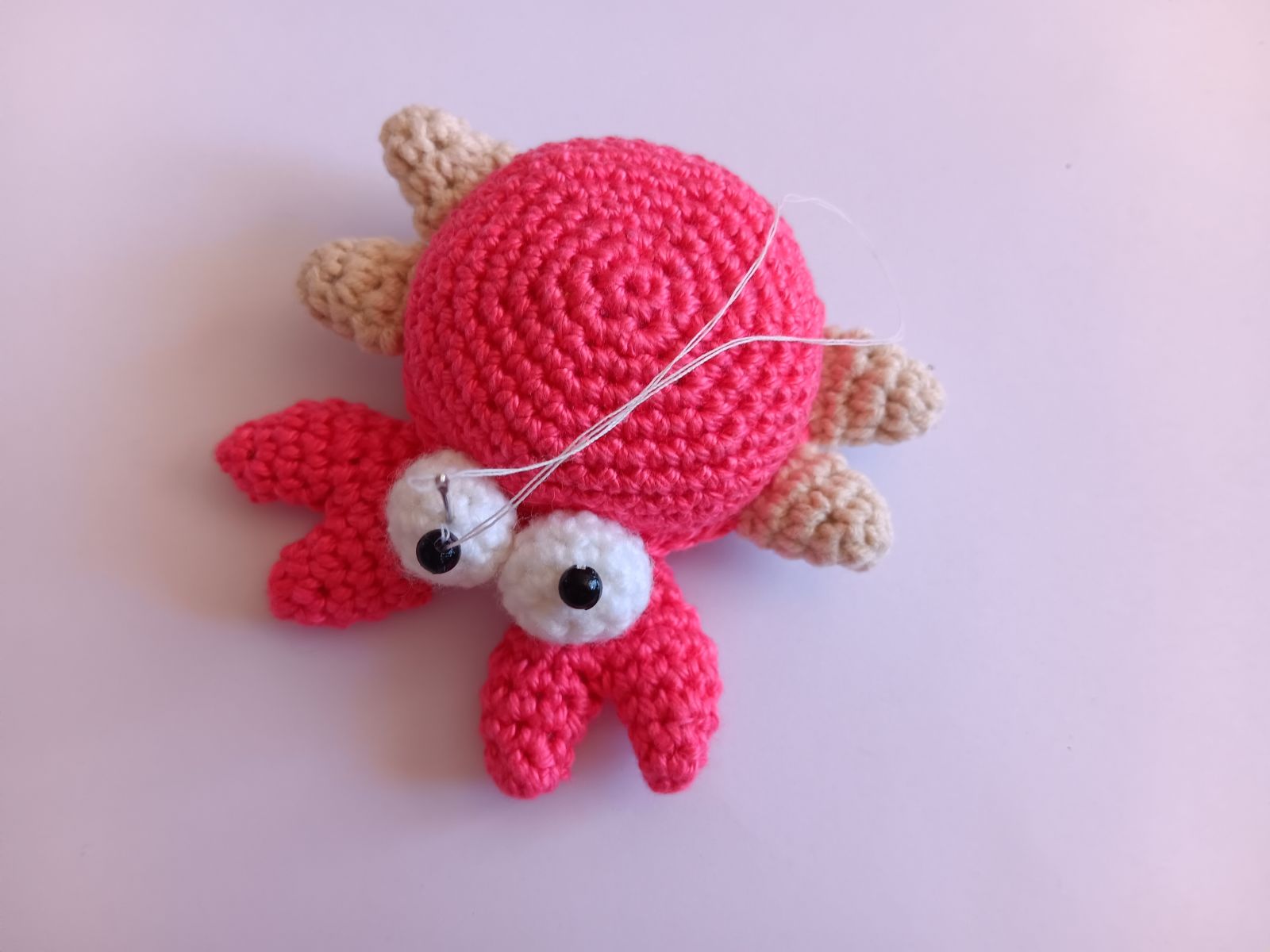 Blog-Inhaltsbild für 'Kostenlose Häkelanleitung für Kreb'