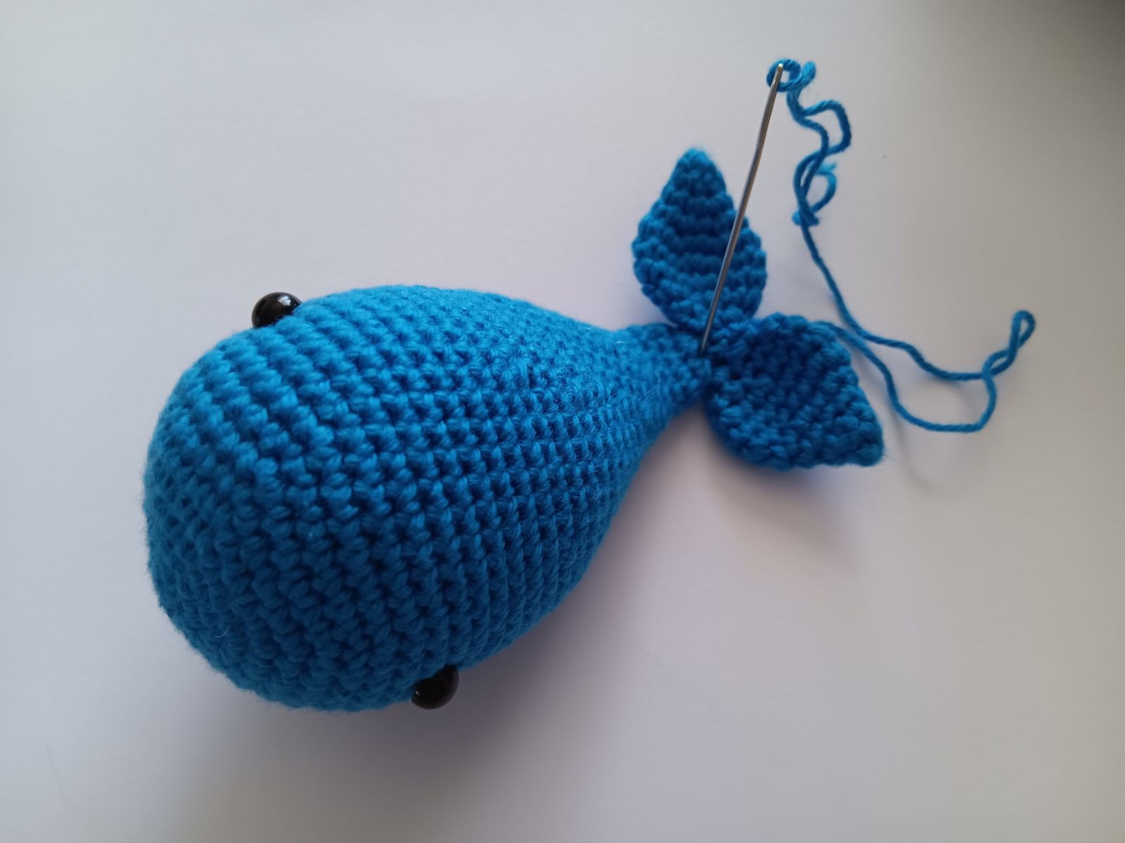 Blog-Inhaltsbild für 'Kostenlose Häkelanleitung. Der Wal'