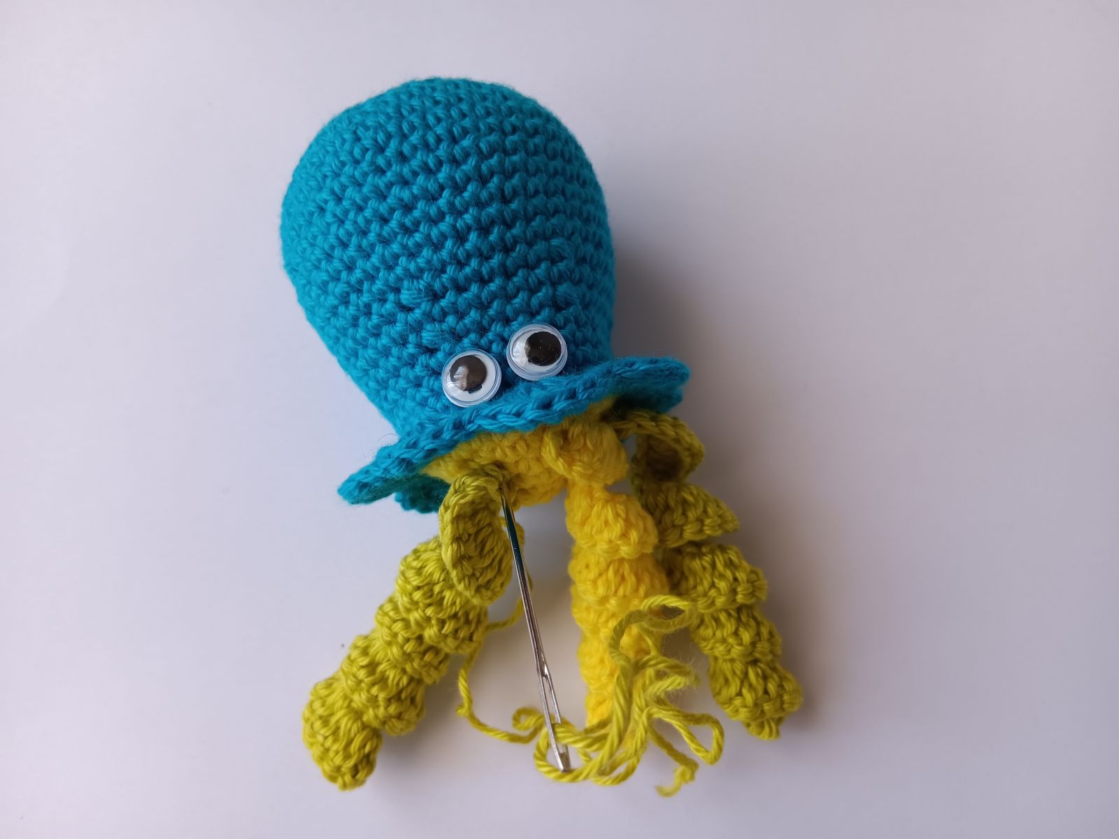 Blog-Inhaltsbild für 'Kostenlose Häkelanleitung. Oktopus'