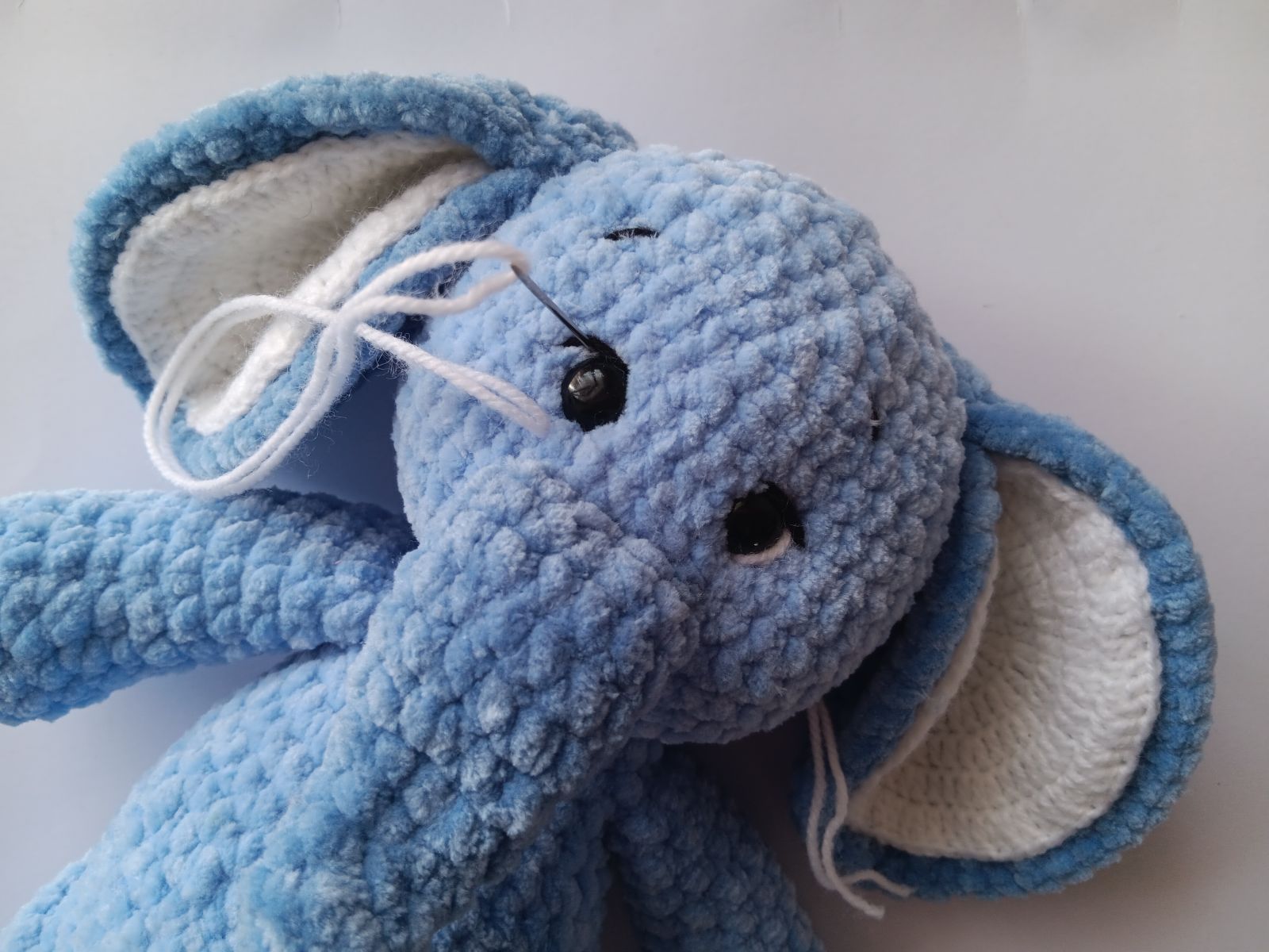Blog content image for 'Free Crochet Pattern for Ellie the Elephant'