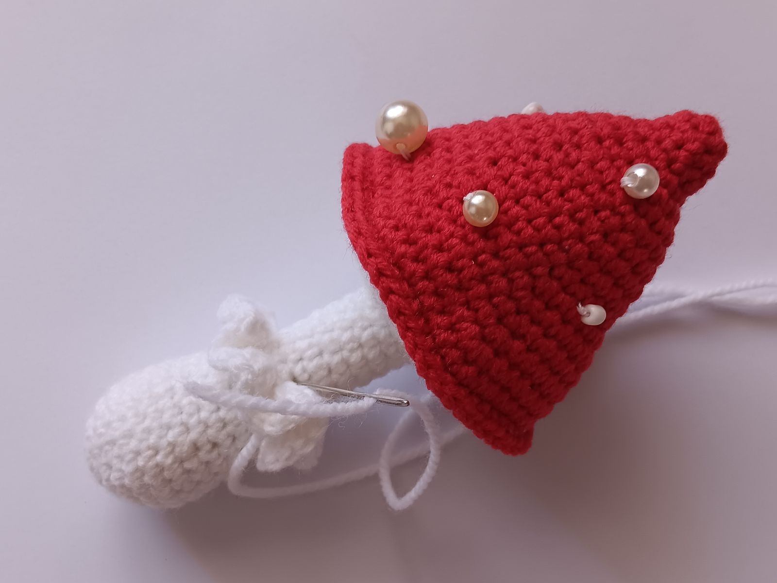 Blog-Inhaltsbild für 'Fliegenpilz-Puppe häkeln. Kostenlose Anleitung'