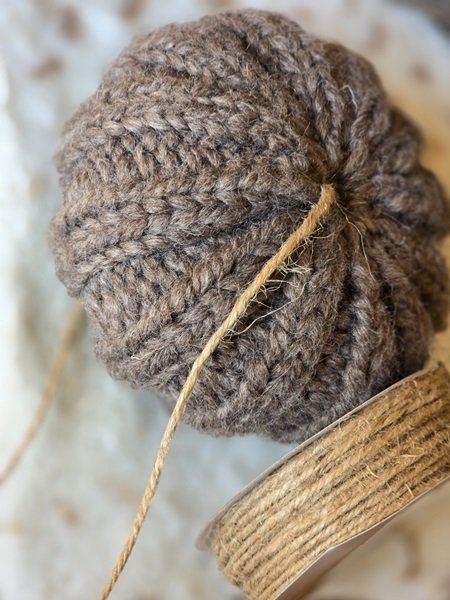 Blog-Inhaltsbild für 'Kostenlose Kürbis Strickanleitung'