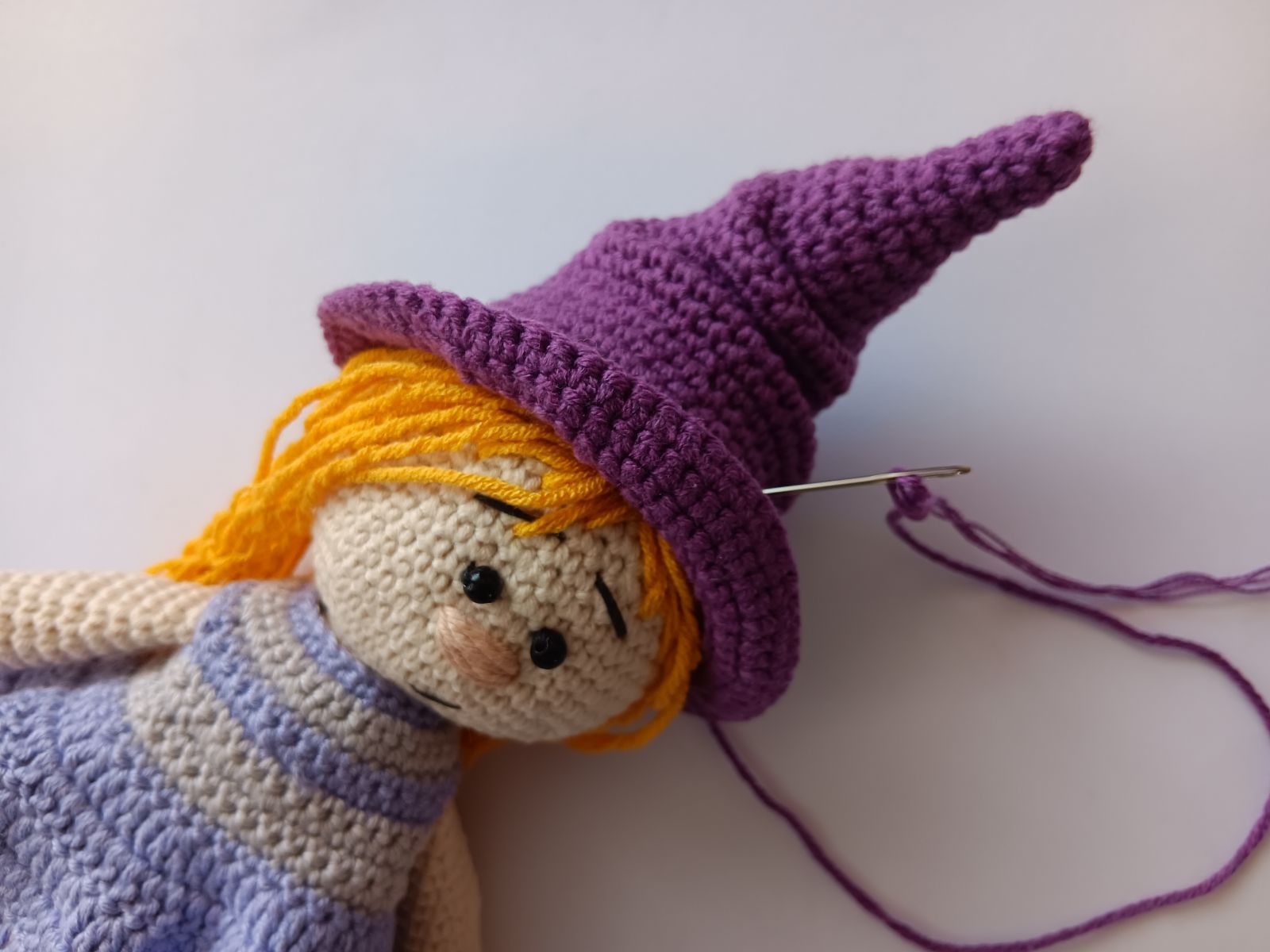 Blog content image for 'Free Crochet Pattern for Witch'