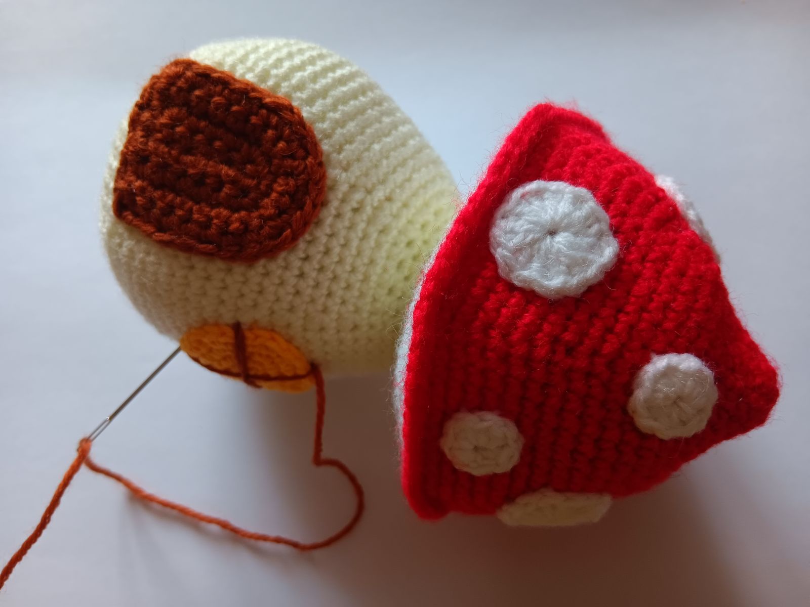 Blog-Inhaltsbild für 'Häkelanleitung für Kürbis Haus'